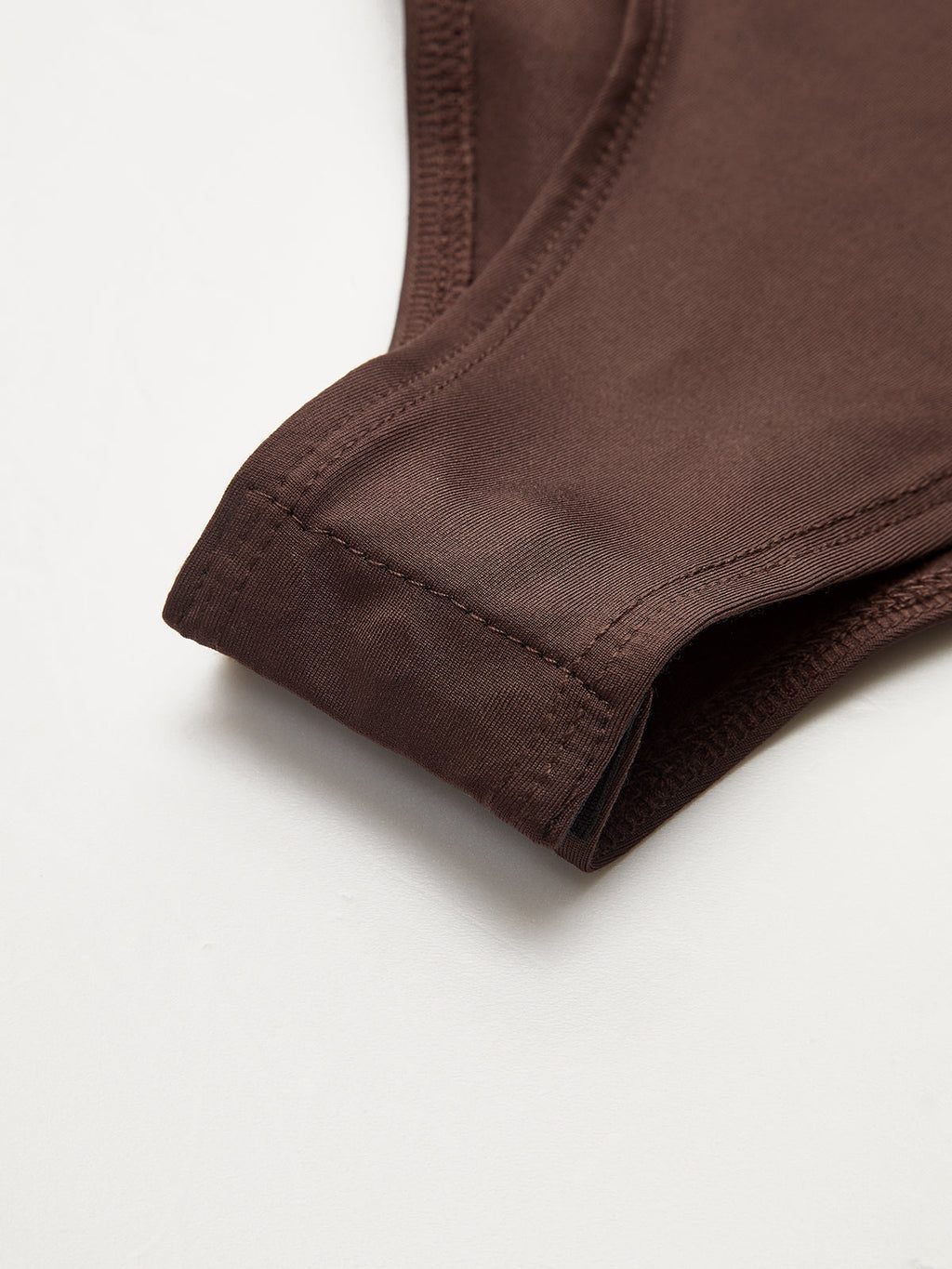 Satin Turtleneck Bodysuit for Women Long Sleeve Slim Fit