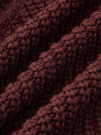 Cowl Neck Chunky Sweater Vest for Layering Comfort