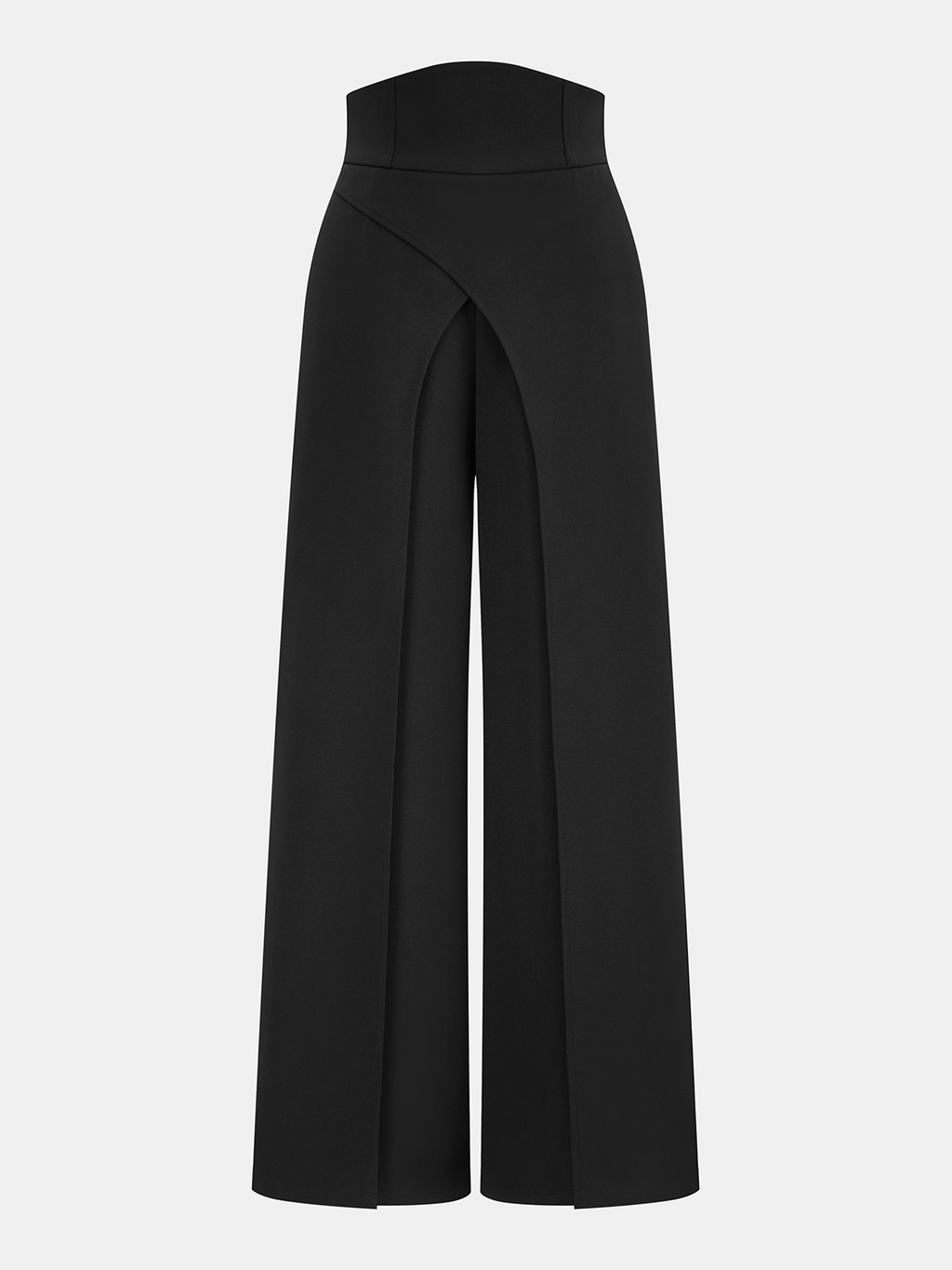 High-Waisted Asymmetrical Wide-Leg Pants for Women, Trendy Fashion Essentials