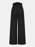 High-Waisted Asymmetrical Wide-Leg Pants for Women, Trendy Fashion Essentials