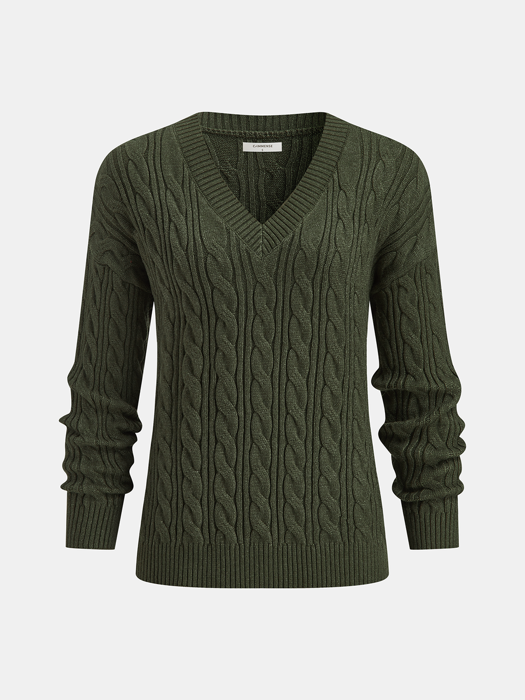 Cable Knit Sweater & Wide-Leg Pant Set Winter Cozy Outfit Essentials