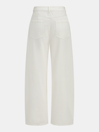 Mid Waist Wide Leg Denim Pants for Women Casual Fashion