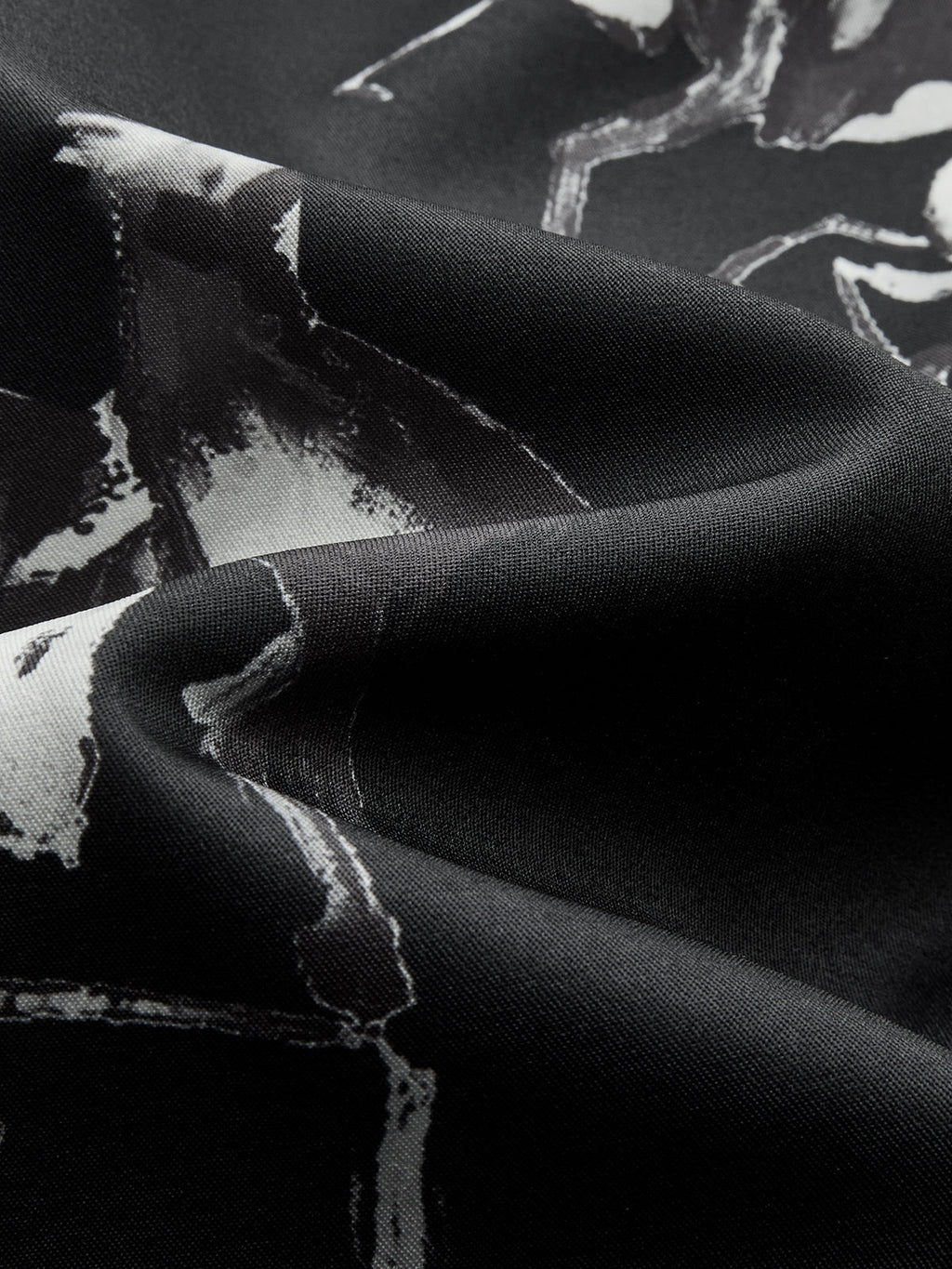 Ink Horse Print A-Line Midi Skirt for Women Casual Wear