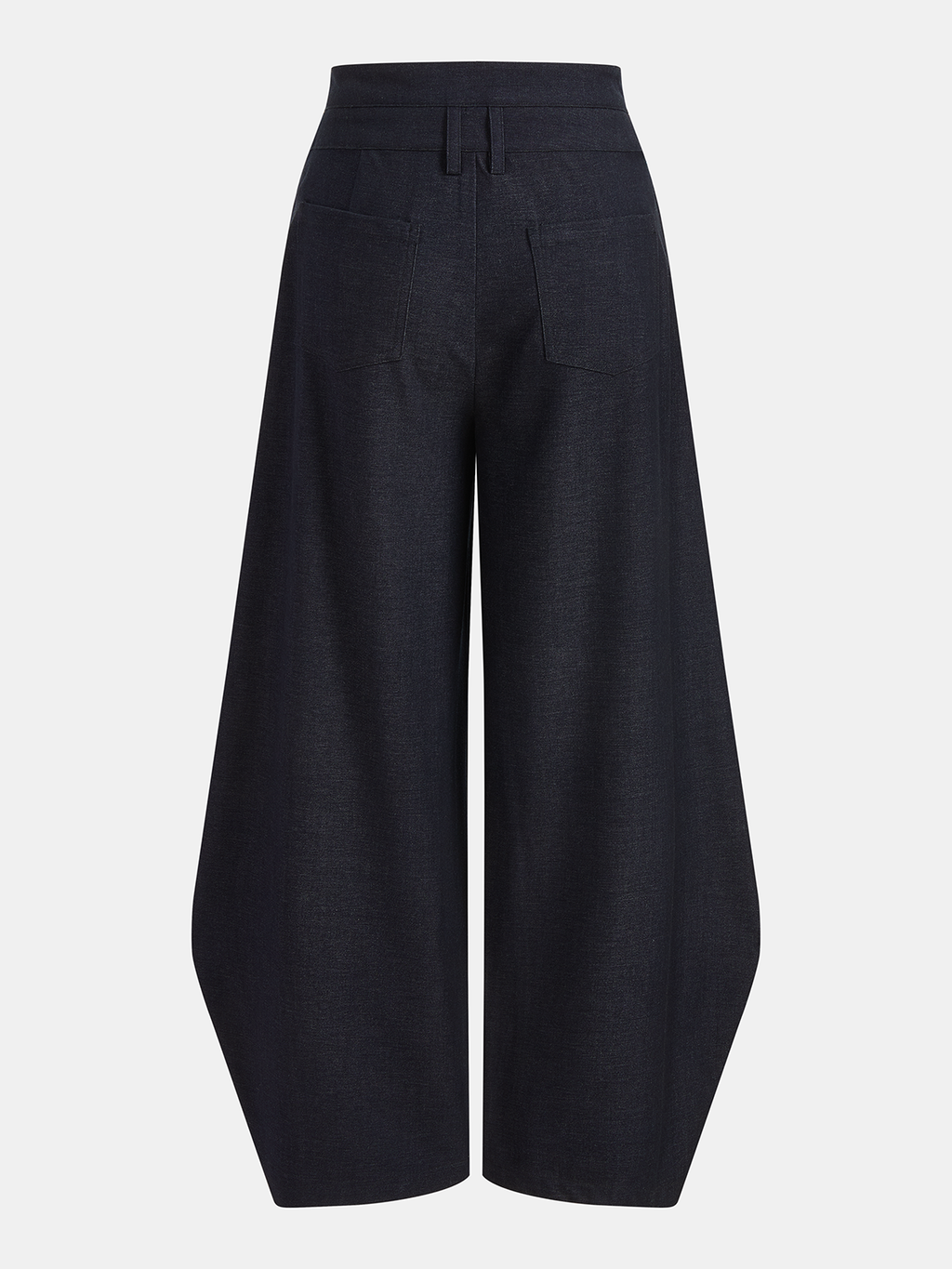 Asymmetric Wrap Wide Leg Pants for Women High Waist Comfort