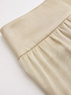 Sleeveless Tie-Waist Top & Wide-Leg Pants Set for Women, Casual Summer Outfit