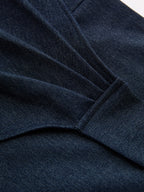 Tie Waist Wrap Skort with Trendy Asymmetrical Cut