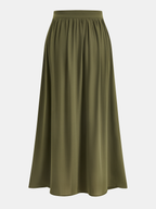 Sleeveless Pleated Top & Skirt Set for Women Stylish Casual Wear