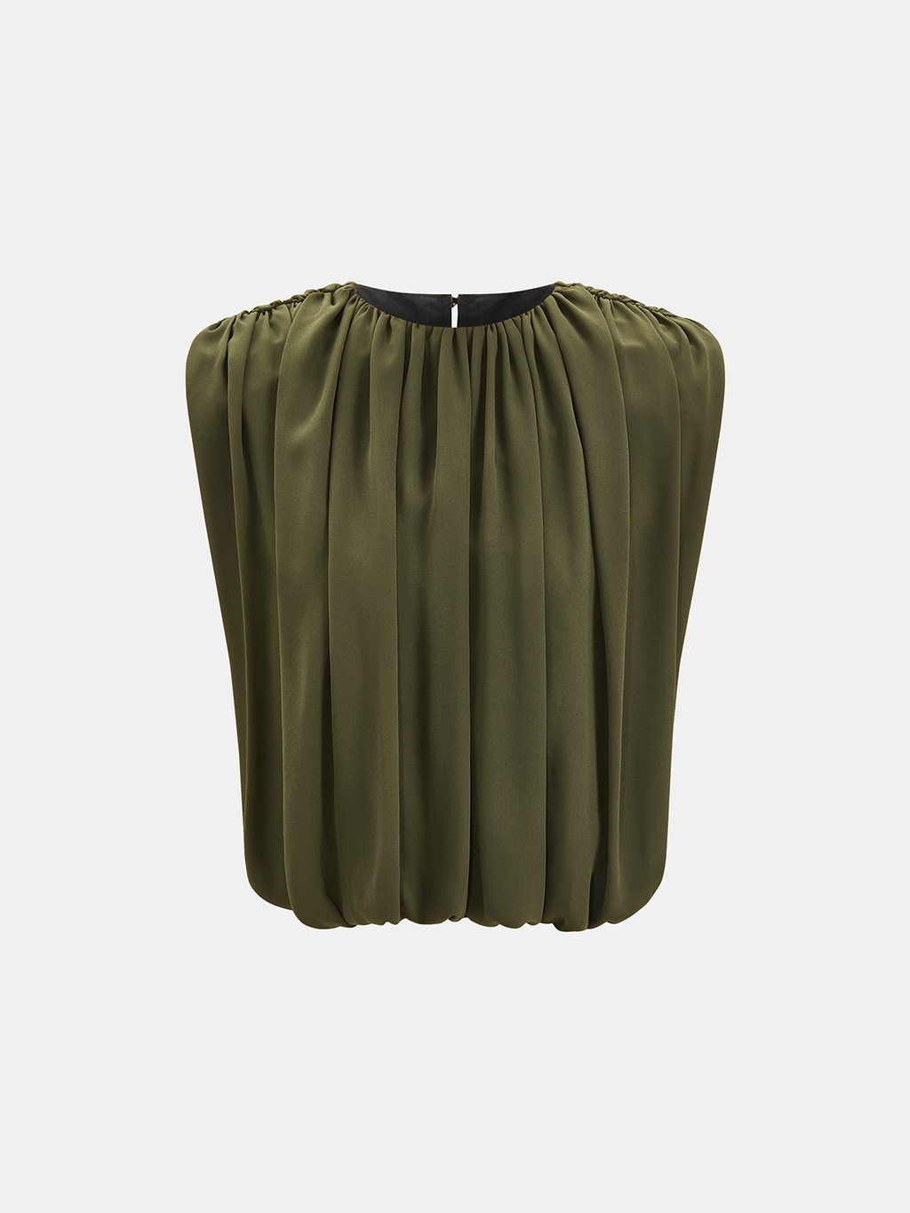 Sleeveless Pleated Top & Skirt Set for Women Stylish Casual Wear