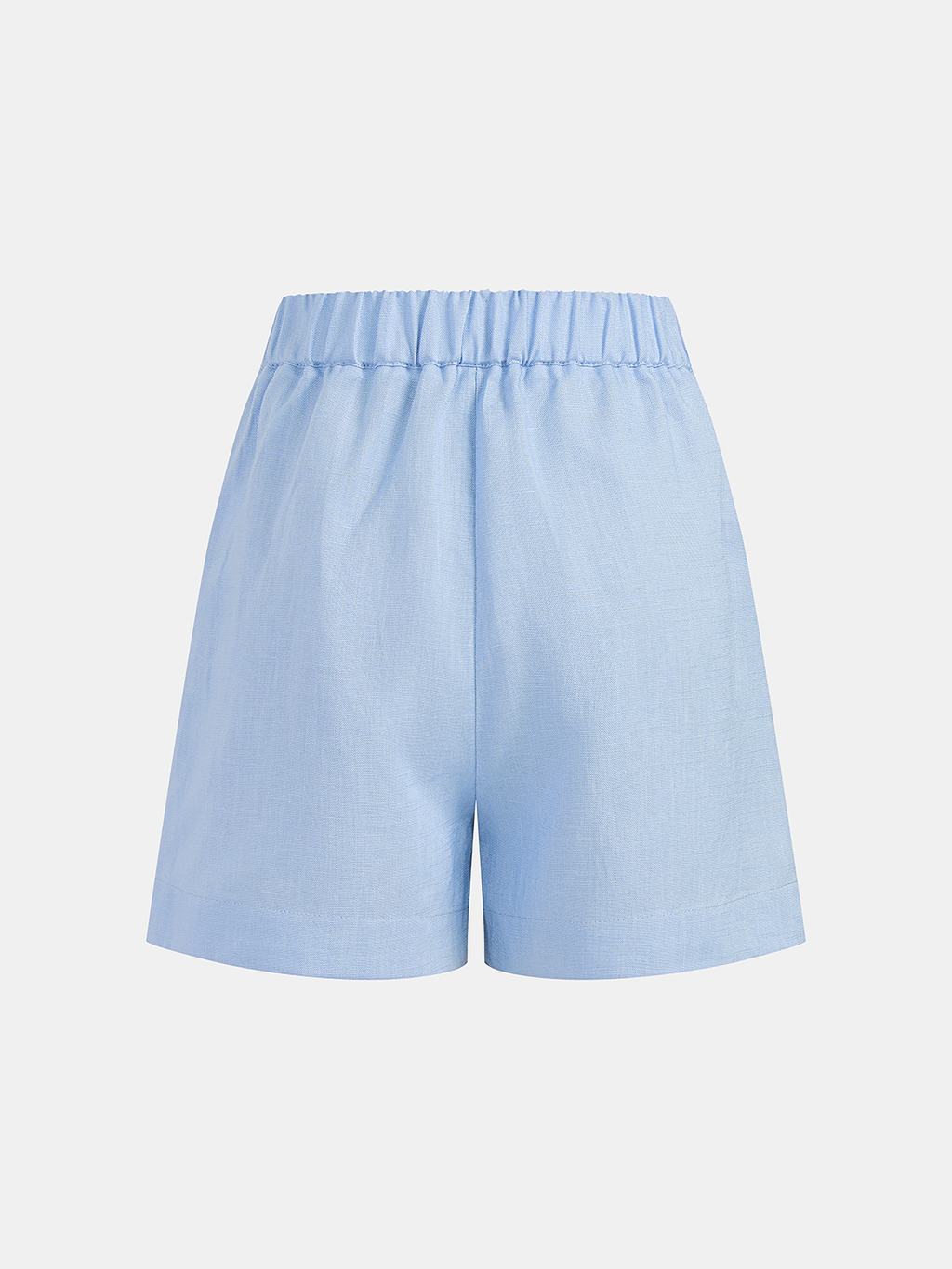 "Comfortable Tencel Blend Halter Buttoned Vest & Shorts Set for Summer"