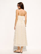 Smocked Tiered Cami Maxi Dress Lightweight Flowy Summer Beachwear