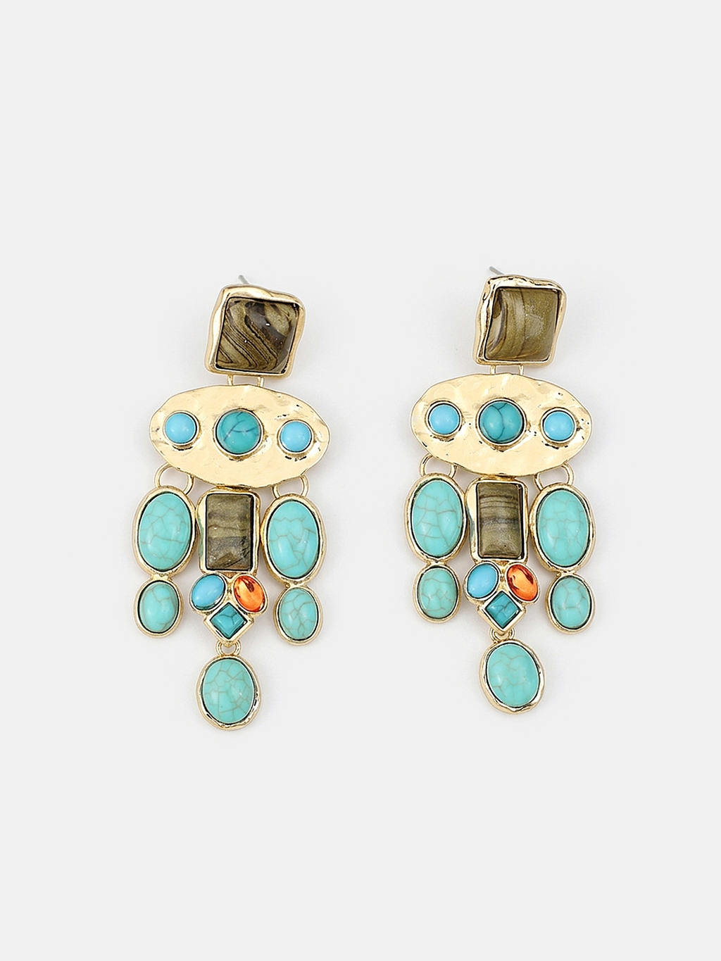 Statement Gemstone Drop Earrings for Elegant Evenings