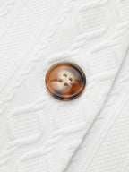 Textured Stand Collar Button Front Vest with Side Pockets for Men