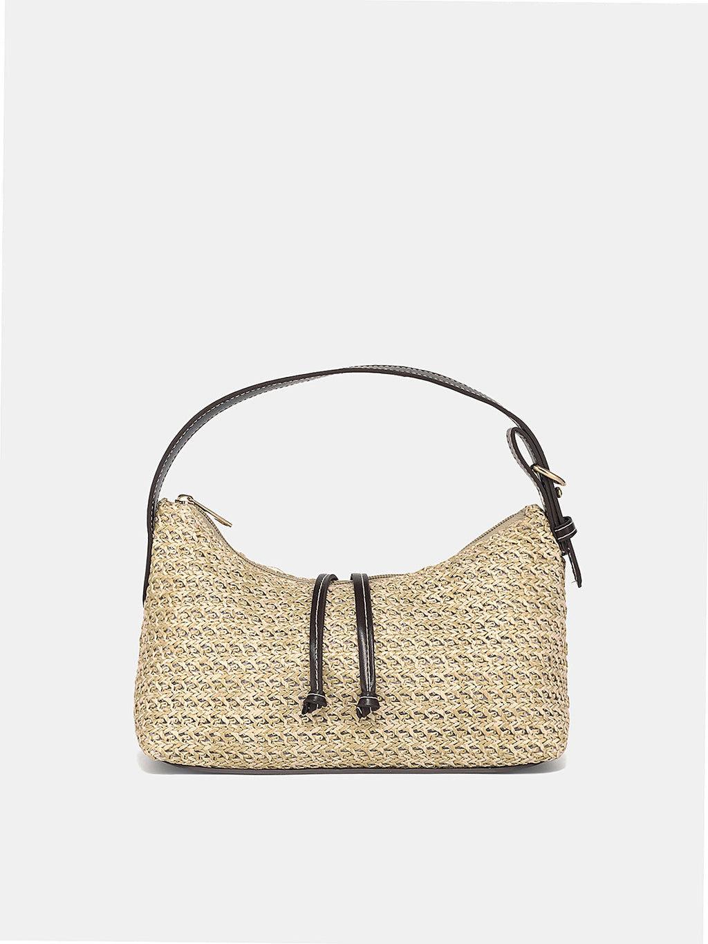 Straw Woven Hobo Handbag Lightweight Summer Beach Essential