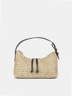 Straw Woven Hobo Handbag Lightweight Summer Beach Essential
