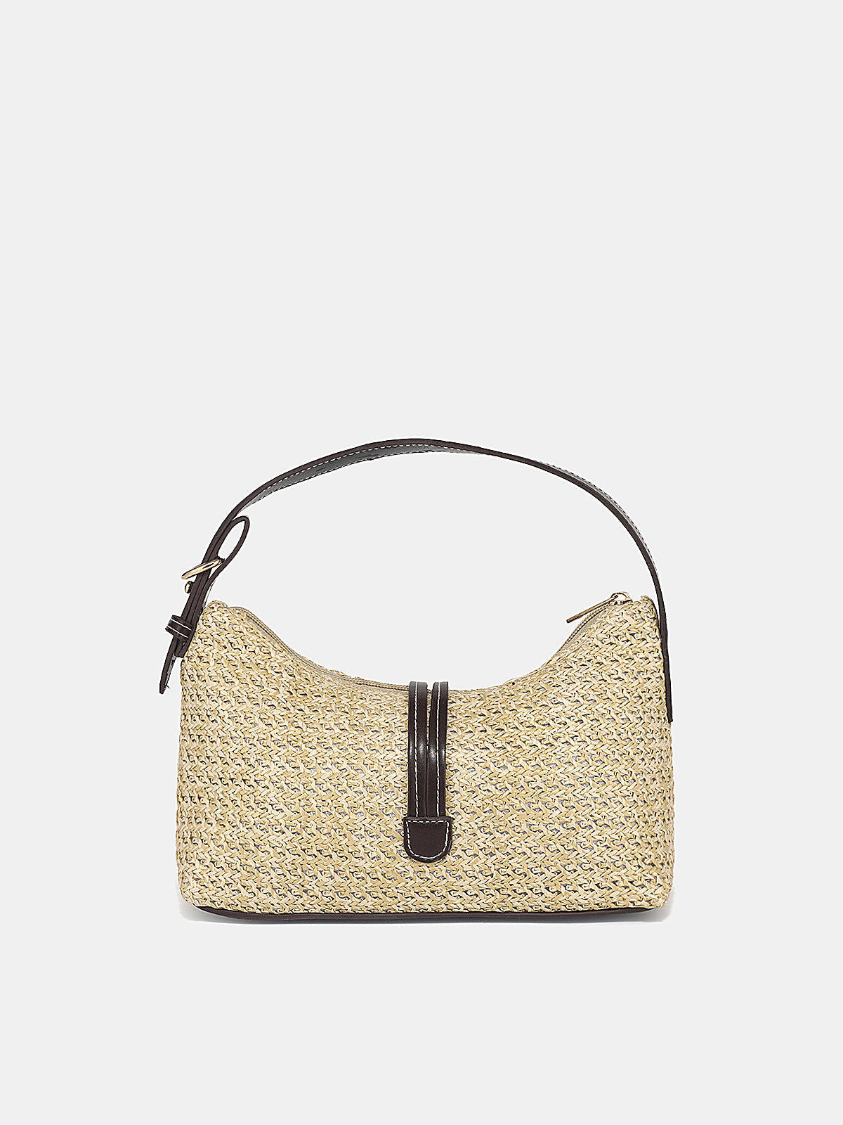 Straw Woven Hobo Handbag Lightweight Summer Beach Essential