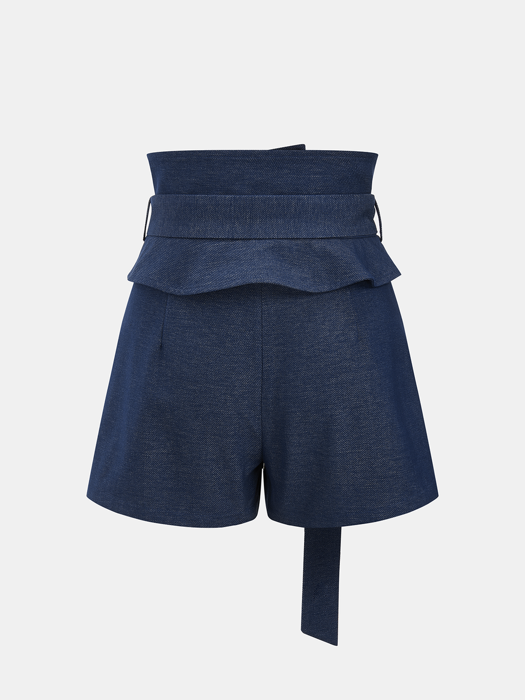 High-Waist Belted A-Line Shorts for Women Comfort Fit