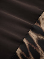 Sleeveless Leopard Print Maxi Dress for Women Casual Summer Comfort