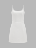 Cape Overlay Cami Mini Dress Stylish Two Piece Set for Women
