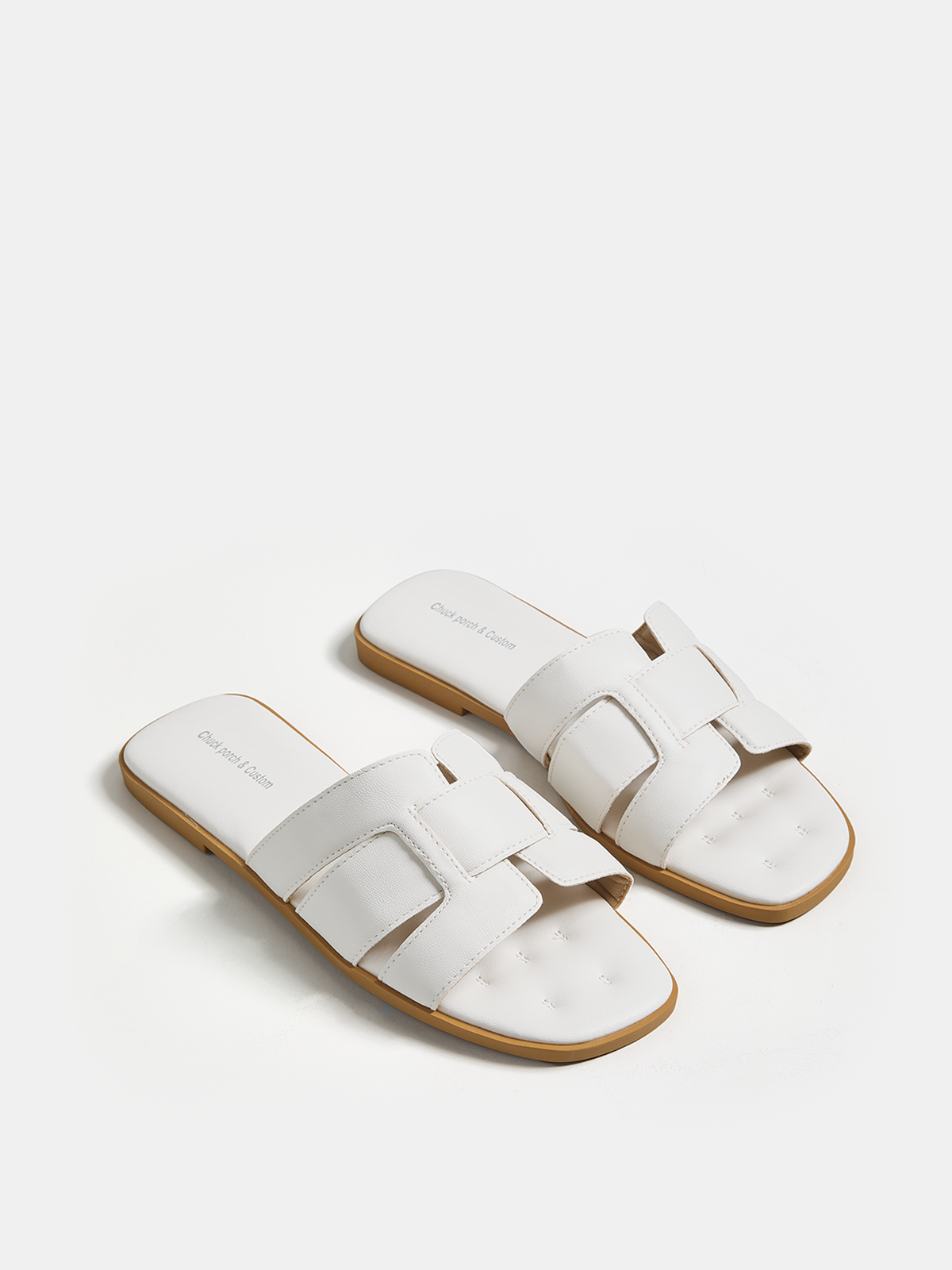 Casual Open Toe Slide Sandals, Comfortable Lightweight Summer Footwear