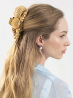 Seashell Conch Hair Claw Clip Stylish Beach Accessory for Women