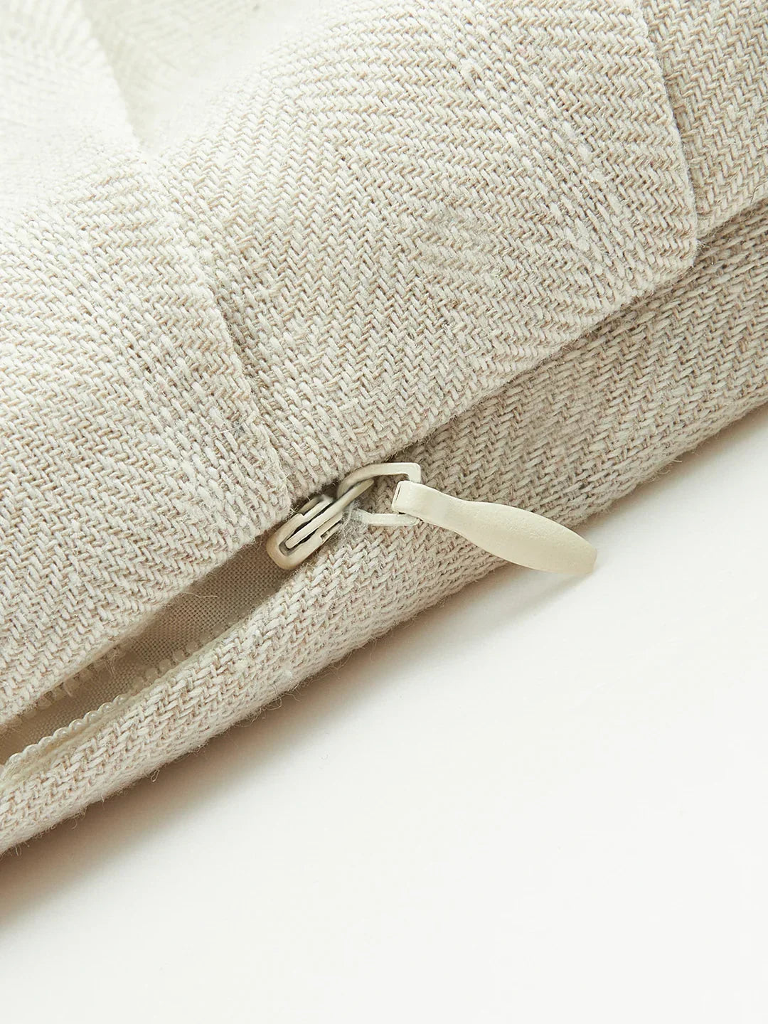 Linen Blend Cropped Blouse with Cross Wrap Detail and Tie Waist