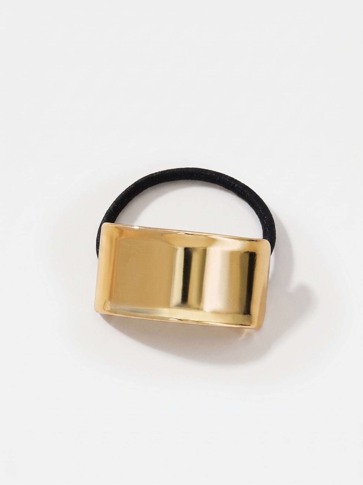 Metallic Ponytail Hair Cuff Wrap Holder for Women