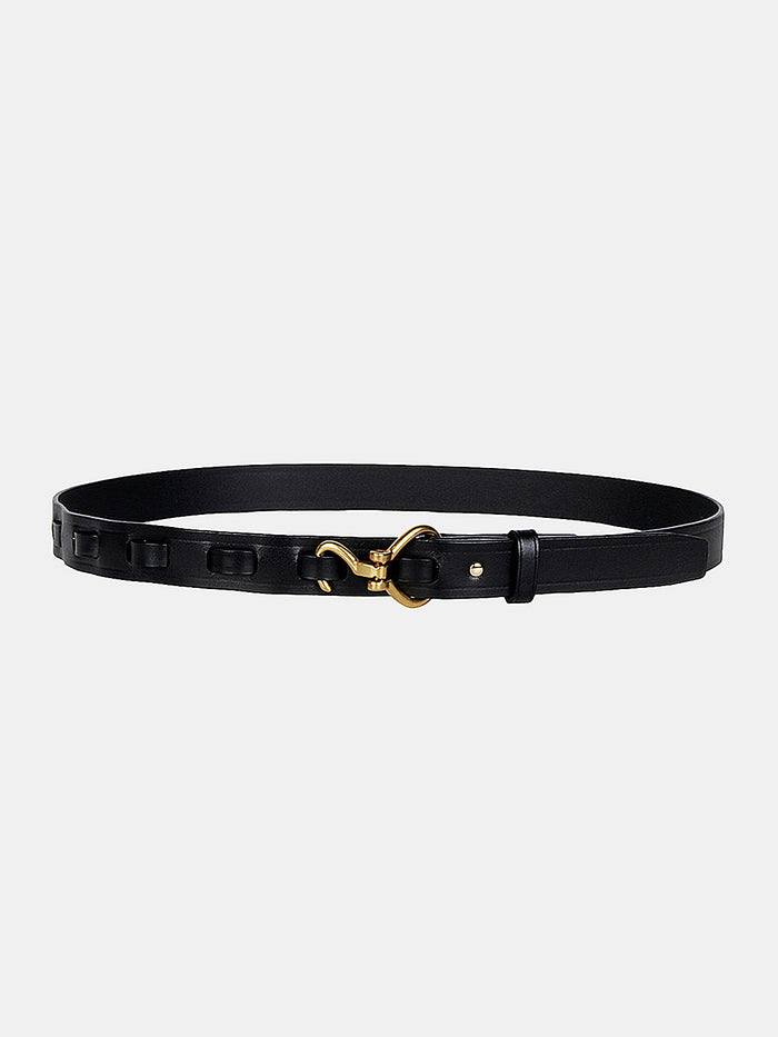 Minimalist Hook Buckle Belt for Casual and Formal Wear