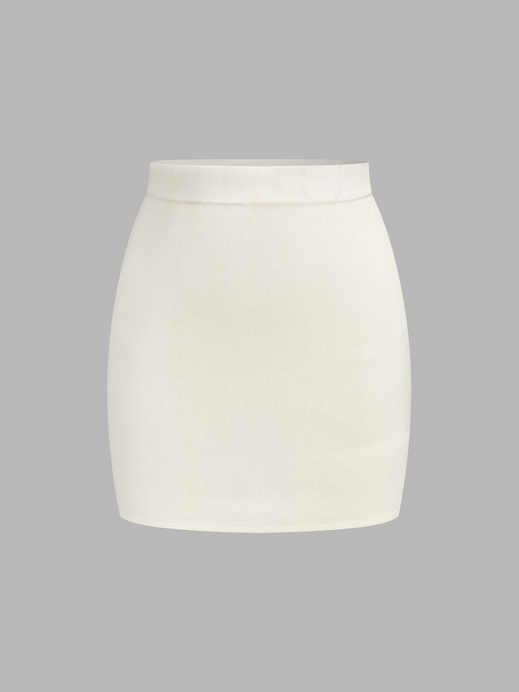 Asymmetric Knit Cape Top & Mini Skirt Set Stylish Women's Outfit