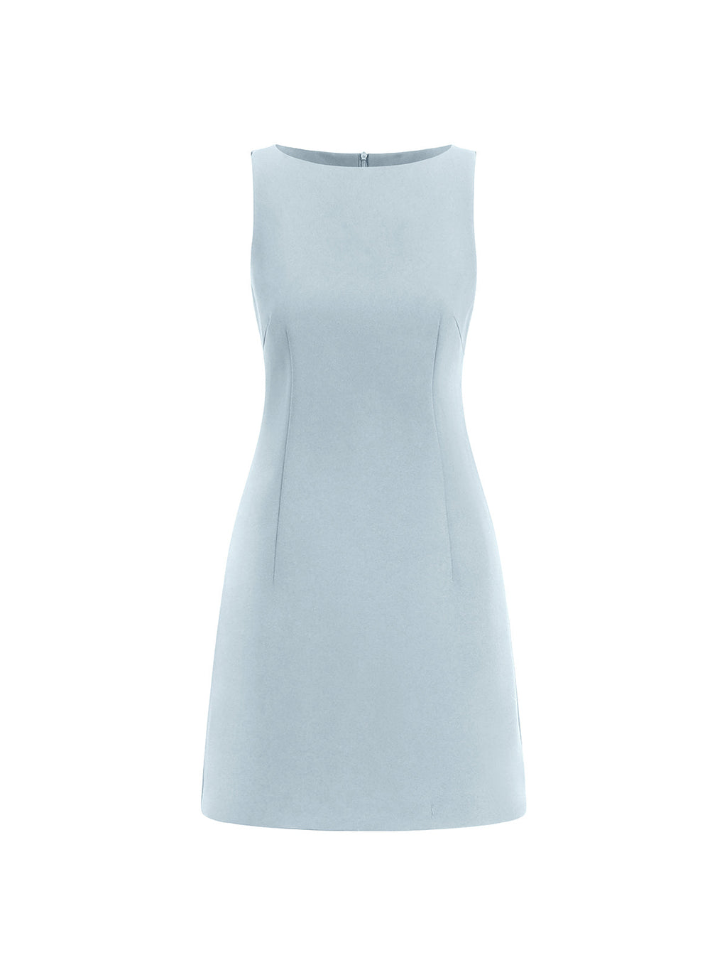 Suiting Sleeveless Short Dress for Elegant Evening Events