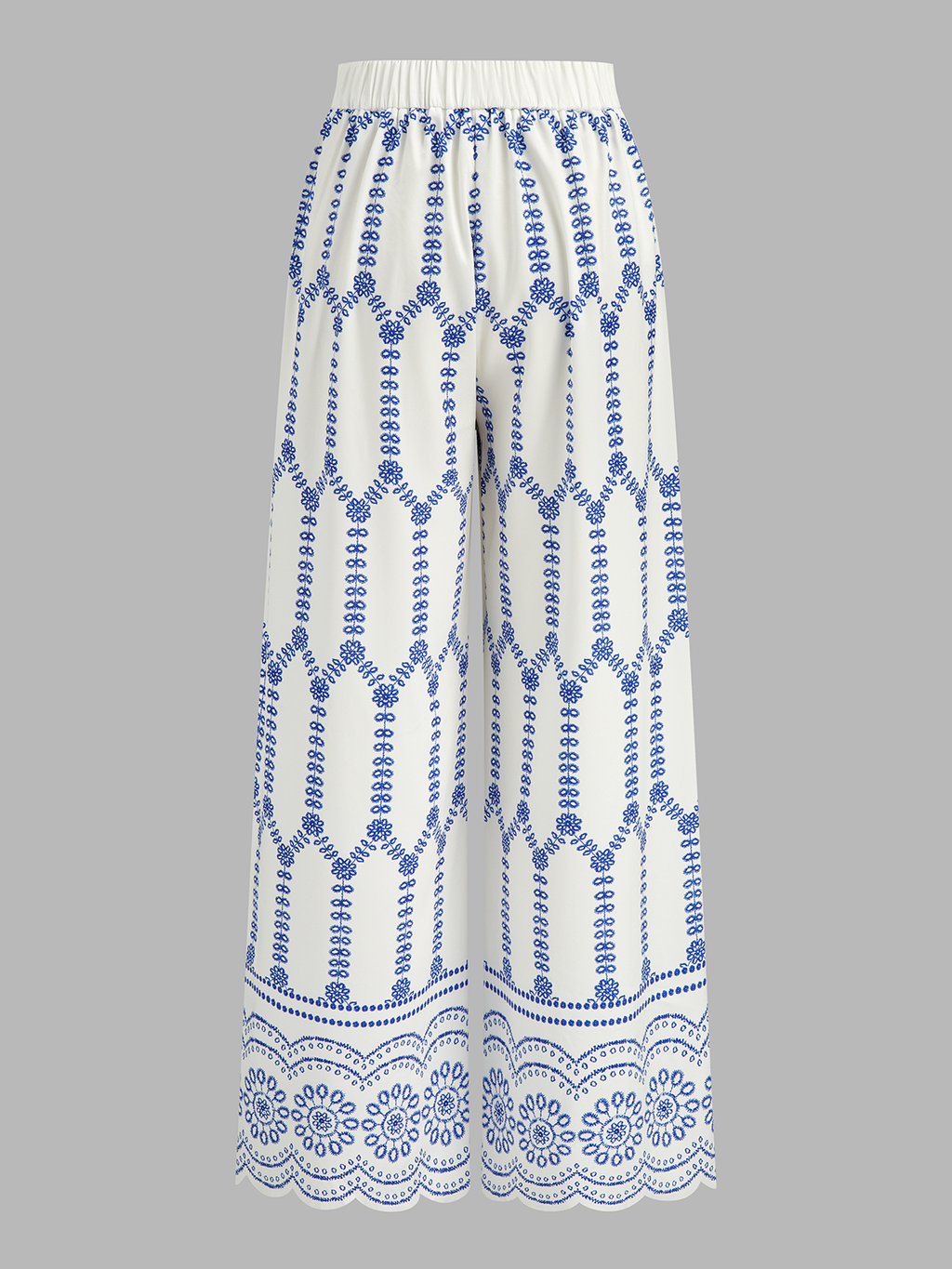Printed Cami Top & Wide Leg Pants Set for Women Summer Outfit