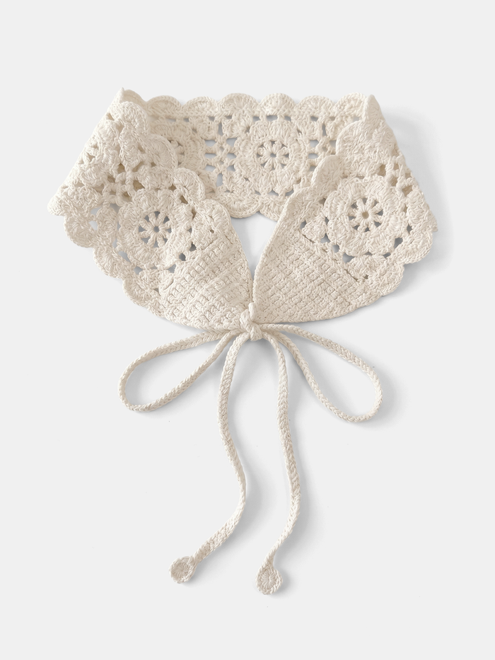 Crochet Lace Tie-Back Headband DIY Easy Pattern Guide