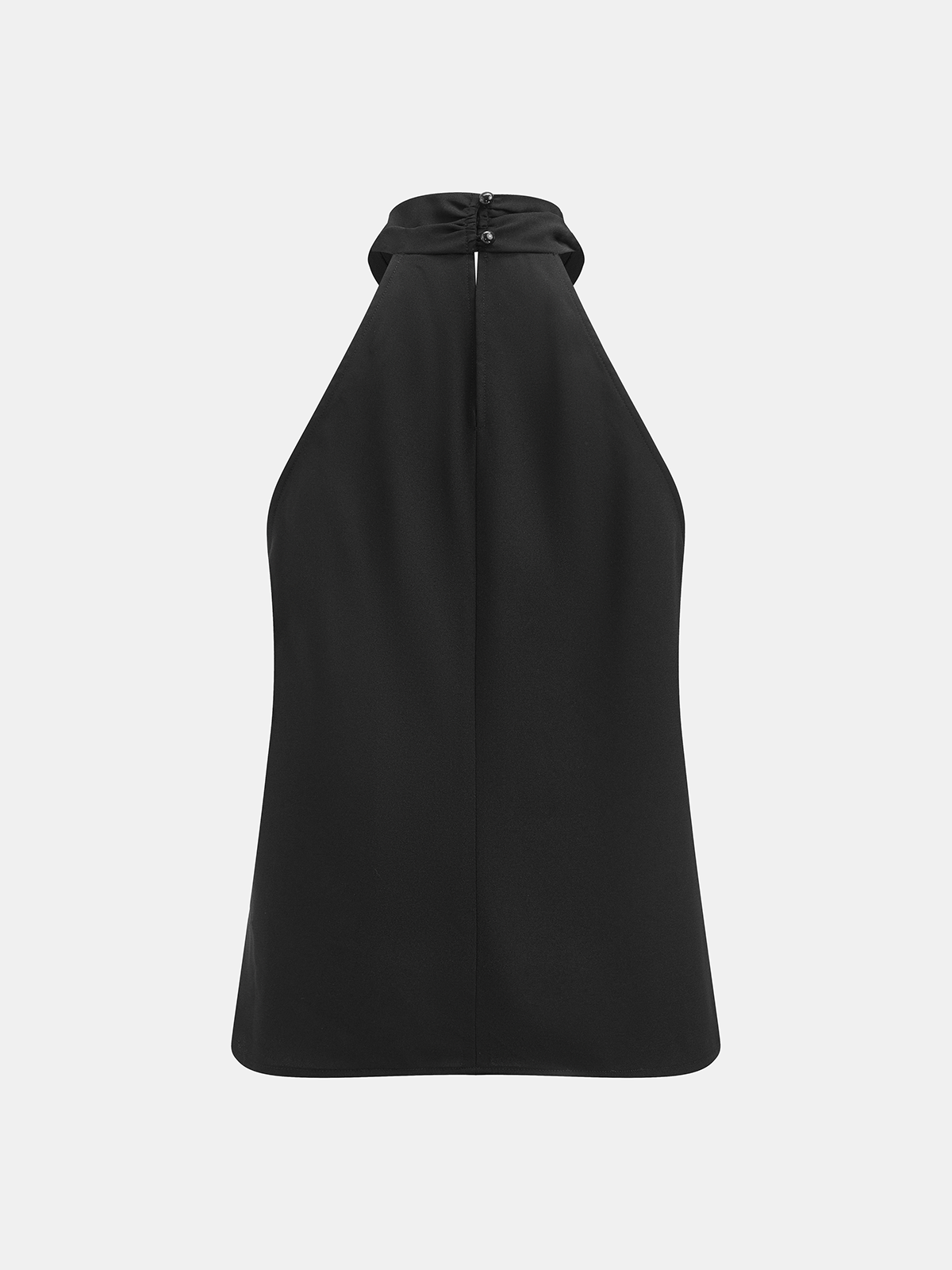 Twist-Front Halter Neck Top Women's Chic Summer Apparel
