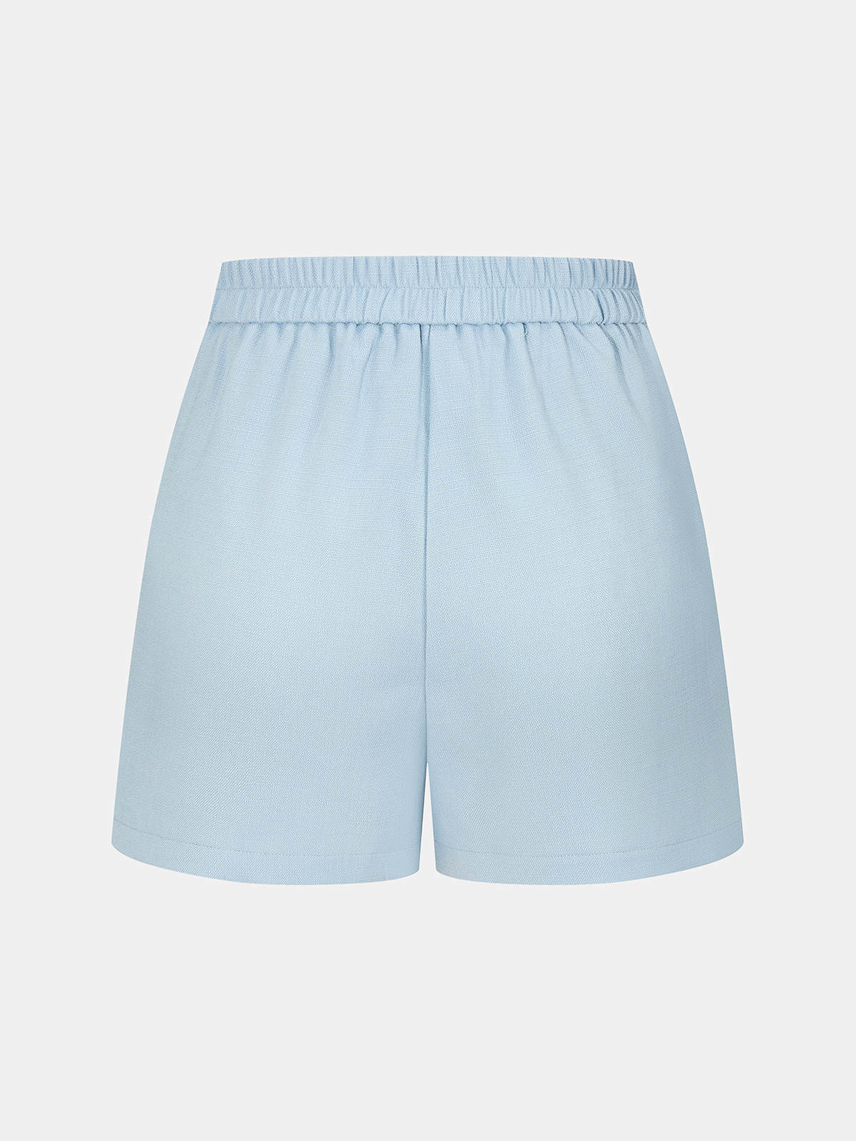 Casual Scalloped Trim Tank Top & Shorts Set for Women Summer Wear