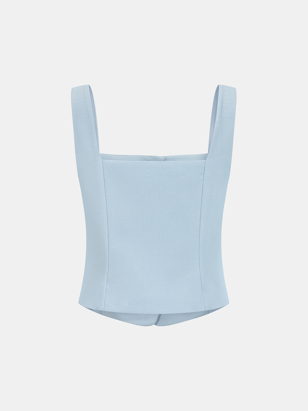 Casual Scalloped Trim Tank Top & Shorts Set for Women Summer Wear