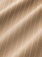 Color Block Halter Pinstripe Mini A-Line Dress for Casual Summer Wear
