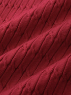 Contrast Trim Textured Knit Vest For Layering Styles