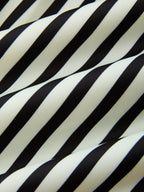 Tie Shoulder Striped Top & Wide Leg Pants Set for Women Summer