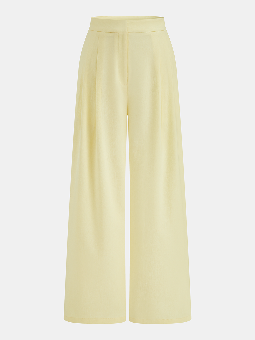 Ruched Halter Top & Wide Leg Pants Set, Elegant Evening Wear Ensemble