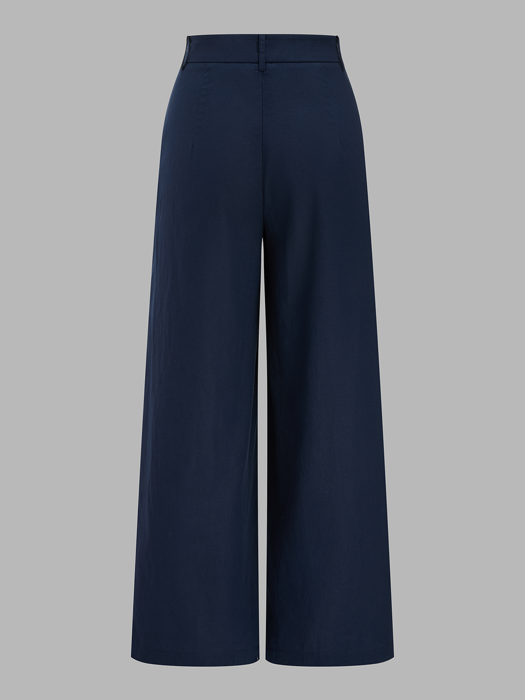 Cotton Linen Belted Strapless Top & Pants Set for Summer Outfits