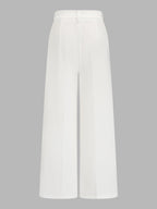 Frog Button Halter Lace Asymmetric Women's Top & Stylish Pants Set