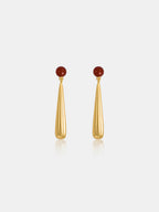 Elegant Teardrop Dangle Earrings for Wedding and Evening Wear