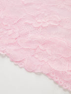 Off Shoulder Lace Panel Blouse for Women Casual Summer Style