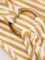 Ring Detail Striped Sleeveless Top for Women Casual Summer Wear