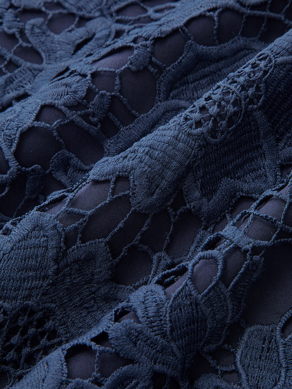 Floral Guipure Lace Mini Skirt for Women Spring Collection