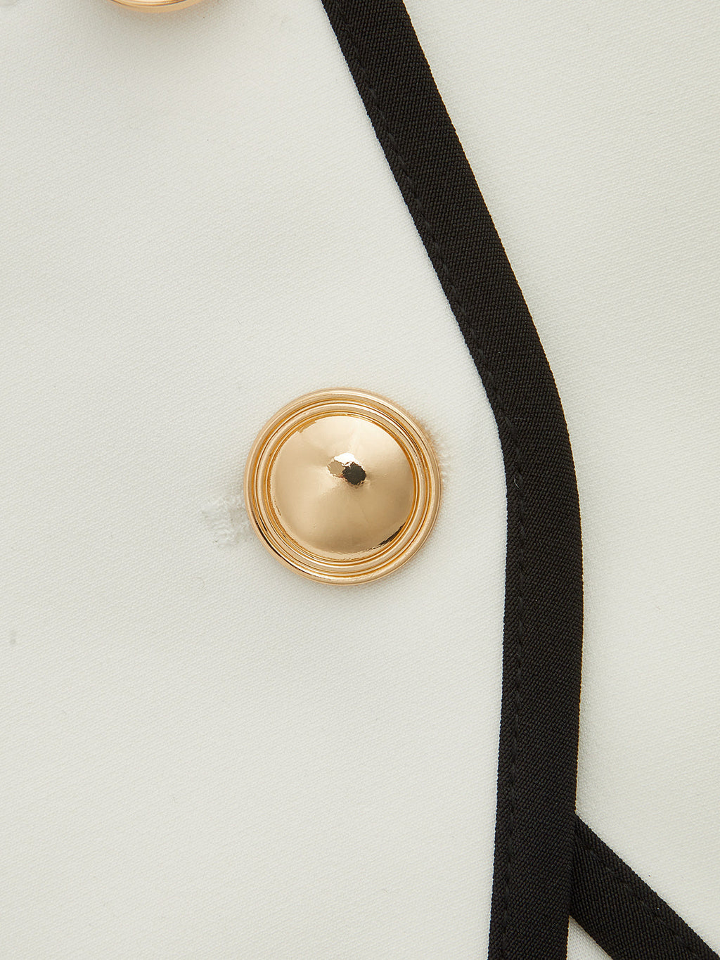 Color Block Metal Button Cami Vest with Adjustable Straps