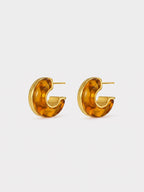 Chunky Statement Hoop Earrings for Women Trendy Jewelry