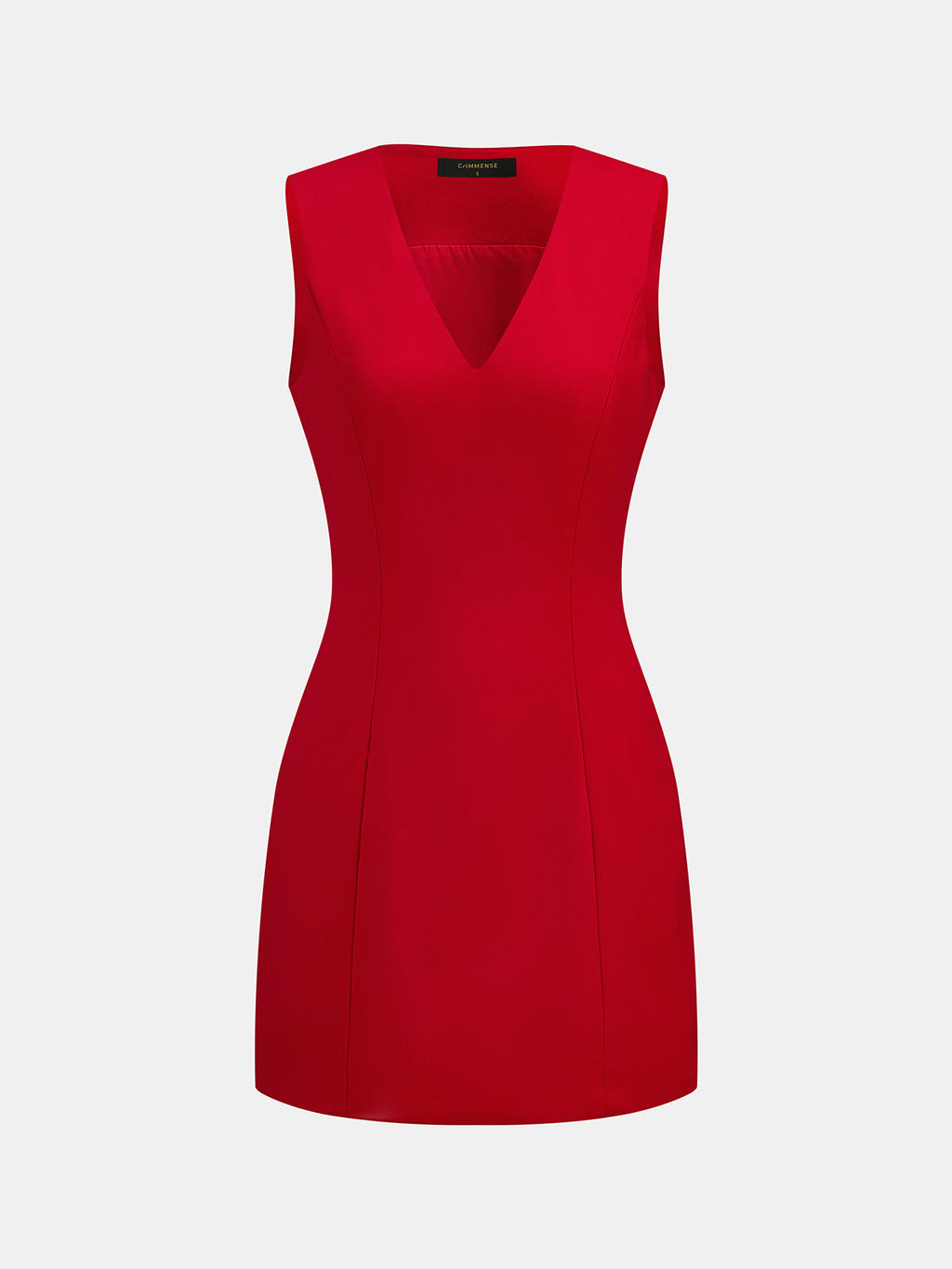 Snug V-Neck Sleeveless Short Dress for Casual Summer Wear