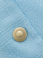 Sleeveless Textured Vest & Pleated Pant Set for Women Casual/Formal Wear