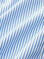 Scalloped Edge Striped Fold Over Tank Top with Adjustable Straps