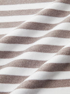 Classic Horizontal Stripe Long Sleeve Tee Comfortable Everyday Casual Wear